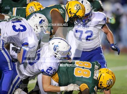 Thumbnail 2 in St. Frederick vs. Southern Lab (LHSAA 1A 3rd Round Playoff) photogallery.