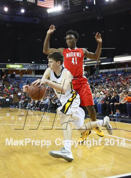 Thumbnail 3 in Bishop O'Dowd vs. Mater Dei (CIF State Open Division Final) photogallery.