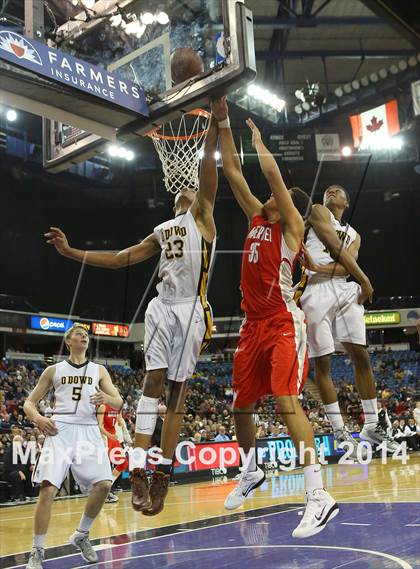 Thumbnail 3 in Bishop O'Dowd vs. Mater Dei (CIF State Open Division Final) photogallery.