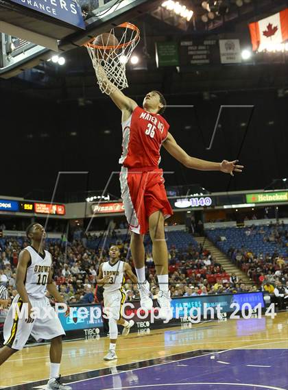 Thumbnail 2 in Bishop O'Dowd vs. Mater Dei (CIF State Open Division Final) photogallery.