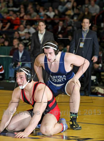 Thumbnail 2 in NYSPHSAA D1 Boys Wrestling Championships (Finals)  photogallery.