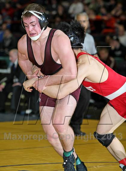 Thumbnail 1 in NYSPHSAA D1 Boys Wrestling Championships (Finals)  photogallery.