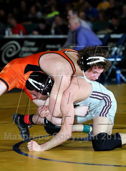 Thumbnail 1 in NYSPHSAA D1 Boys Wrestling Championships (Finals)  photogallery.