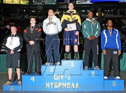 Thumbnail 2 in NYSPHSAA D1 Boys Wrestling Championships (Finals)  photogallery.