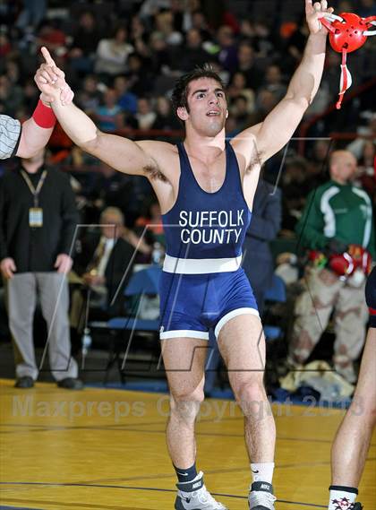 Thumbnail 2 in NYSPHSAA D1 Boys Wrestling Championships (Finals)  photogallery.