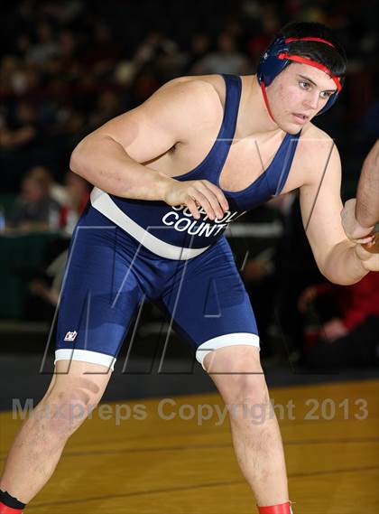 Thumbnail 1 in NYSPHSAA D1 Boys Wrestling Championships (Finals)  photogallery.