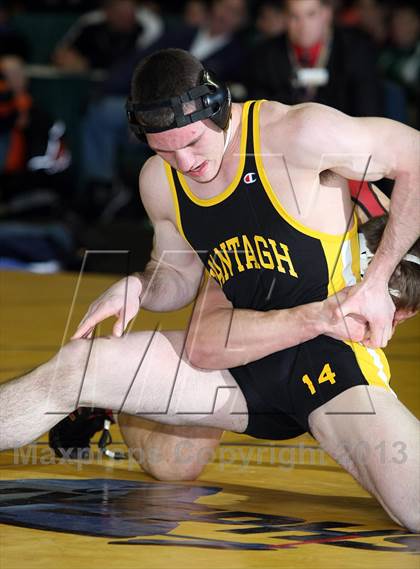 Thumbnail 3 in NYSPHSAA D1 Boys Wrestling Championships (Finals)  photogallery.