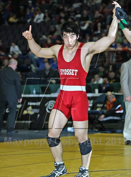 Thumbnail 3 in NYSPHSAA D1 Boys Wrestling Championships (Finals)  photogallery.