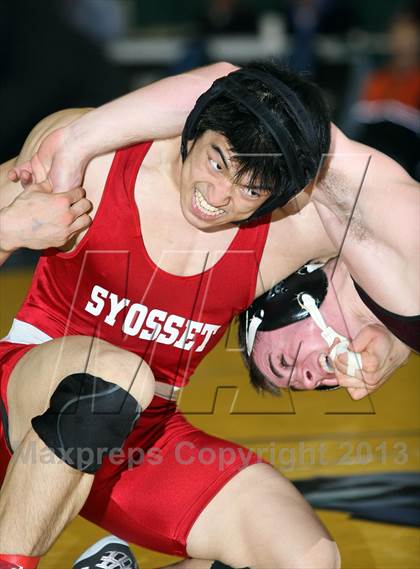 Thumbnail 2 in NYSPHSAA D1 Boys Wrestling Championships (Finals)  photogallery.