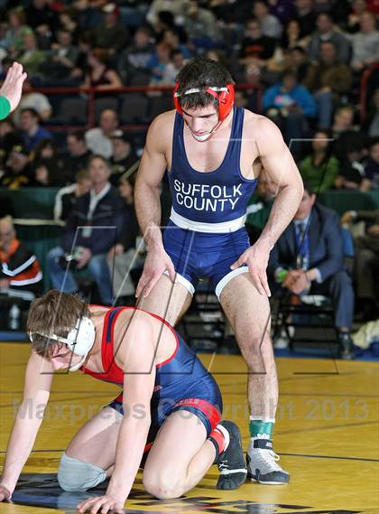Thumbnail 3 in NYSPHSAA D1 Boys Wrestling Championships (Finals)  photogallery.