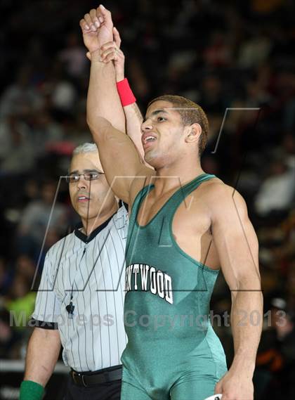 Thumbnail 1 in NYSPHSAA D1 Boys Wrestling Championships (Finals)  photogallery.