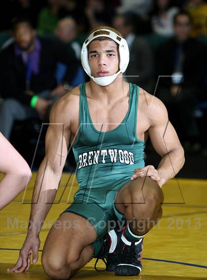 Thumbnail 1 in NYSPHSAA D1 Boys Wrestling Championships (Finals)  photogallery.