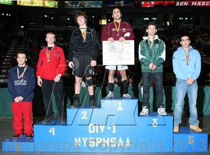 Thumbnail 1 in NYSPHSAA D1 Boys Wrestling Championships (Finals)  photogallery.
