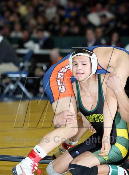 Thumbnail 2 in NYSPHSAA D1 Boys Wrestling Championships (Finals)  photogallery.