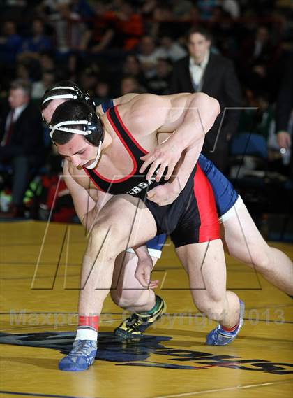 Thumbnail 1 in NYSPHSAA D1 Boys Wrestling Championships (Finals)  photogallery.