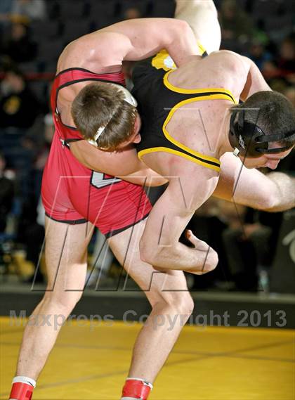Thumbnail 2 in NYSPHSAA D1 Boys Wrestling Championships (Finals)  photogallery.