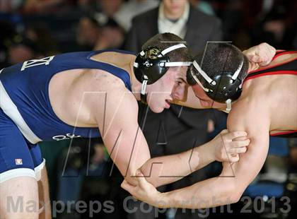 Thumbnail 1 in NYSPHSAA D1 Boys Wrestling Championships (Finals)  photogallery.