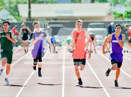 Thumbnail 3 in NIAA Northern League Track & Field Championships 1A, 2A, 3A  (Boys 100 Meter Finals) photogallery.