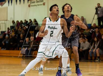 Thumbnail 3 in Manteca vs. Freedom (Modesto Christian Holiday Hoops Classic) photogallery.