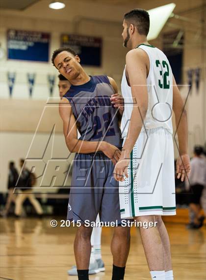 Thumbnail 1 in Manteca vs. Freedom (Modesto Christian Holiday Hoops Classic) photogallery.