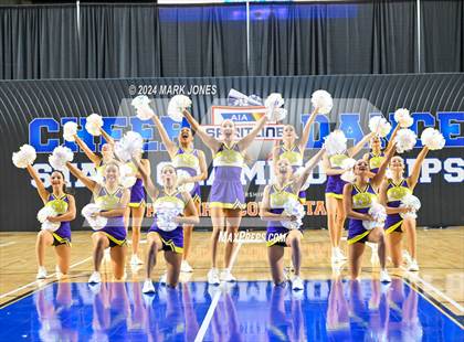 Thumbnail 1 in Sunrise Mountain - Dance Game Day Championships (AIA Division I, II)  photogallery.