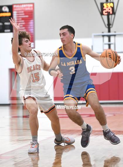 Thumbnail 3 in Huntington Beach vs. La Mirada (Rumble For Rosecrans) photogallery.