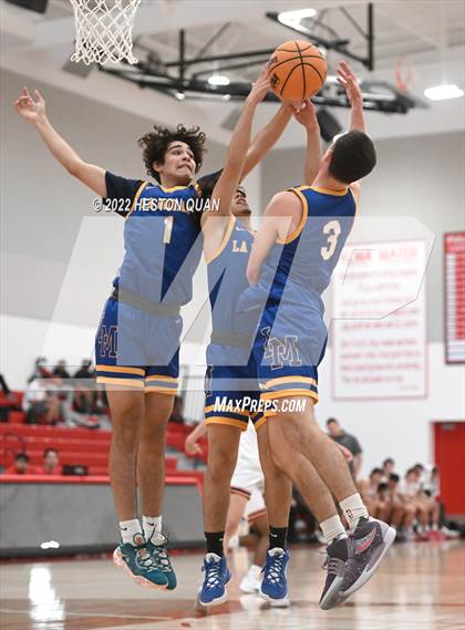 Thumbnail 3 in Huntington Beach vs. La Mirada (Rumble For Rosecrans) photogallery.