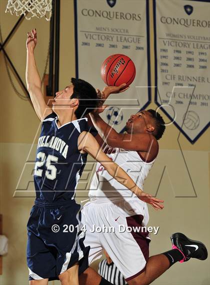 Thumbnail 2 in Villanova Prep vs. Los Angeles Adventist (MaxPreps Holiday Classic) photogallery.