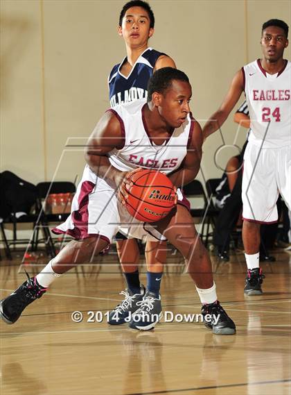 Thumbnail 1 in Villanova Prep vs. Los Angeles Adventist (MaxPreps Holiday Classic) photogallery.