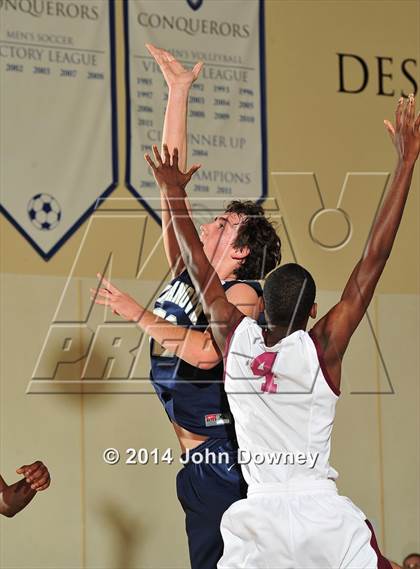 Thumbnail 3 in Villanova Prep vs. Los Angeles Adventist (MaxPreps Holiday Classic) photogallery.