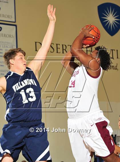 Thumbnail 1 in Villanova Prep vs. Los Angeles Adventist (MaxPreps Holiday Classic) photogallery.