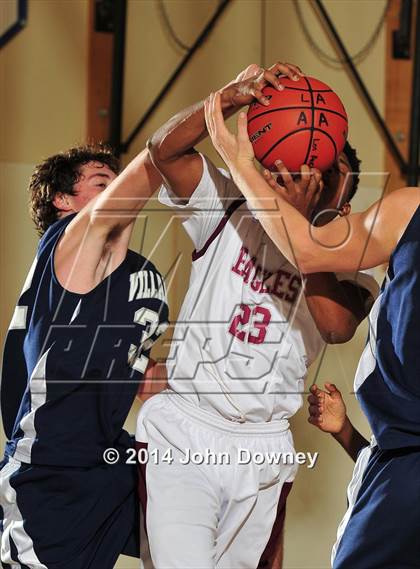 Thumbnail 1 in Villanova Prep vs. Los Angeles Adventist (MaxPreps Holiday Classic) photogallery.