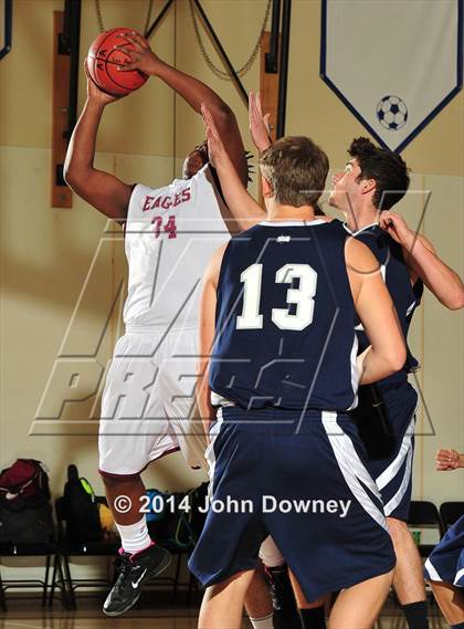 Thumbnail 1 in Villanova Prep vs. Los Angeles Adventist (MaxPreps Holiday Classic) photogallery.