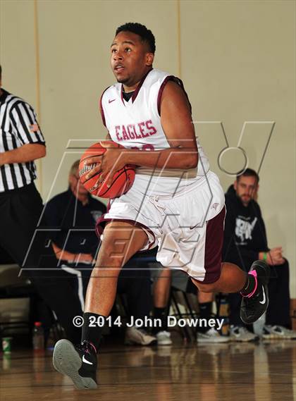 Thumbnail 2 in Villanova Prep vs. Los Angeles Adventist (MaxPreps Holiday Classic) photogallery.