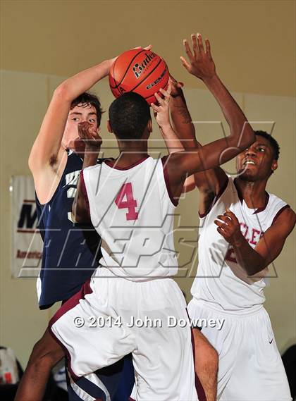Thumbnail 2 in Villanova Prep vs. Los Angeles Adventist (MaxPreps Holiday Classic) photogallery.