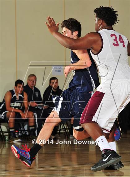 Thumbnail 2 in Villanova Prep vs. Los Angeles Adventist (MaxPreps Holiday Classic) photogallery.