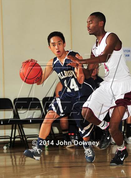 Thumbnail 2 in Villanova Prep vs. Los Angeles Adventist (MaxPreps Holiday Classic) photogallery.