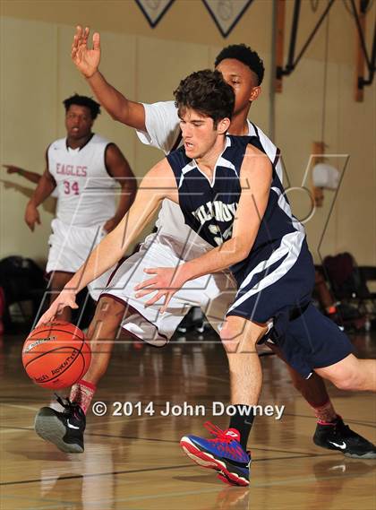 Thumbnail 3 in Villanova Prep vs. Los Angeles Adventist (MaxPreps Holiday Classic) photogallery.