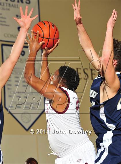 Thumbnail 1 in Villanova Prep vs. Los Angeles Adventist (MaxPreps Holiday Classic) photogallery.