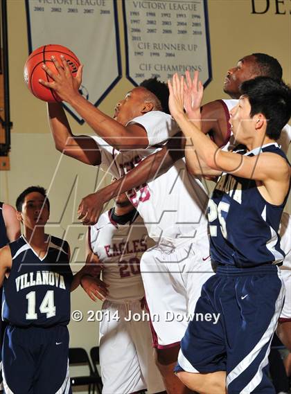 Thumbnail 3 in Villanova Prep vs. Los Angeles Adventist (MaxPreps Holiday Classic) photogallery.