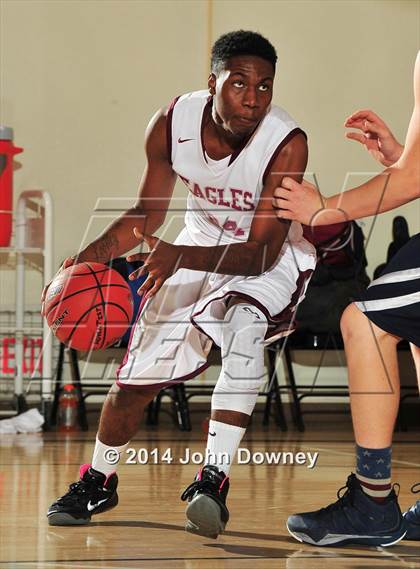 Thumbnail 1 in Villanova Prep vs. Los Angeles Adventist (MaxPreps Holiday Classic) photogallery.
