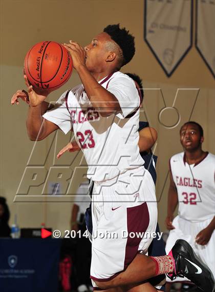 Thumbnail 1 in Villanova Prep vs. Los Angeles Adventist (MaxPreps Holiday Classic) photogallery.