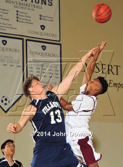 Thumbnail 1 in Villanova Prep vs. Los Angeles Adventist (MaxPreps Holiday Classic) photogallery.
