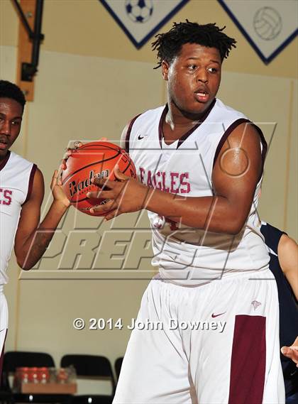 Thumbnail 1 in Villanova Prep vs. Los Angeles Adventist (MaxPreps Holiday Classic) photogallery.