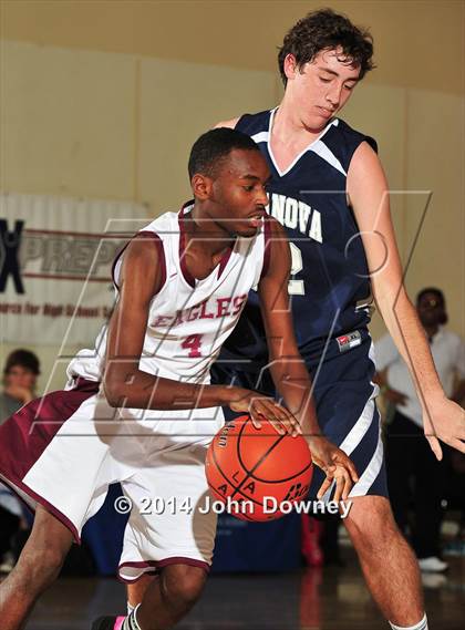 Thumbnail 1 in Villanova Prep vs. Los Angeles Adventist (MaxPreps Holiday Classic) photogallery.
