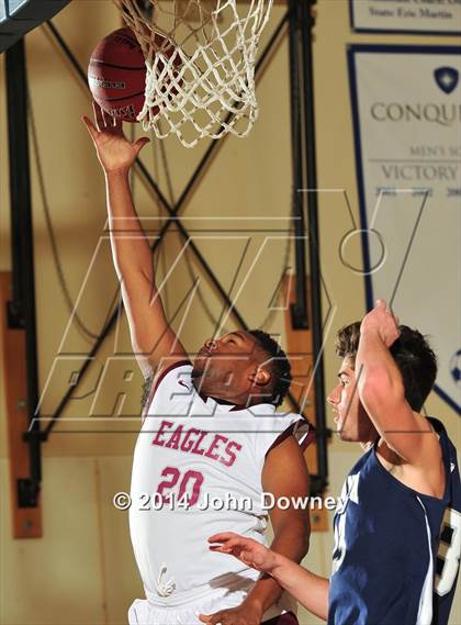 Thumbnail 2 in Villanova Prep vs. Los Angeles Adventist (MaxPreps Holiday Classic) photogallery.