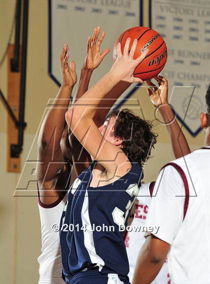 Thumbnail 2 in Villanova Prep vs. Los Angeles Adventist (MaxPreps Holiday Classic) photogallery.