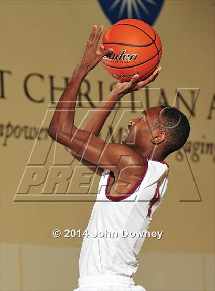 Thumbnail 1 in Villanova Prep vs. Los Angeles Adventist (MaxPreps Holiday Classic) photogallery.