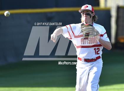 Thumbnail 2 in Pottsboro vs Edgewood (UIL 3A Region 2 Area Playoff) photogallery.