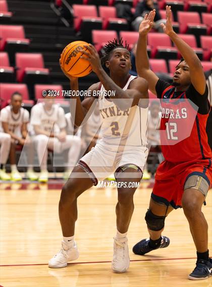 Thumbnail 2 in Whites Creek vs. Tyner Academy (Ted McClain Christmas Classic) photogallery.